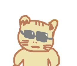 Baby Cat Hamster sticker #15586138