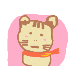 Baby Cat Hamster sticker #15586140