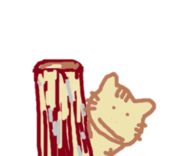 Baby Cat Hamster sticker #15586141