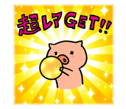 Game everyday tortoiseshell cat and pig3 sticker #15586776