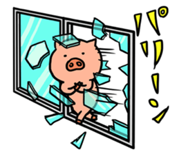 Game everyday tortoiseshell cat and pig3 sticker #15586780