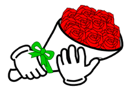 Hands movement 2 sticker #15587225