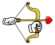 Hands movement 2 sticker #15587226