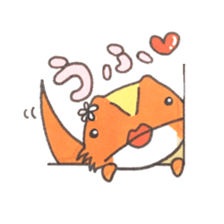 Central bearded dragon sticker #15587279