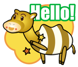 big camel boy sticker #15587346