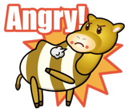 big camel boy sticker #15587350