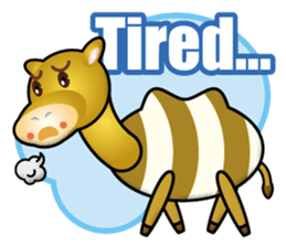 big camel boy sticker #15587351