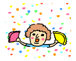 various moving characters sticker #15587470