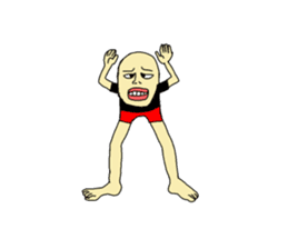 Only for bald man sticker #15587723