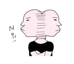 Only for bald man sticker #15587730