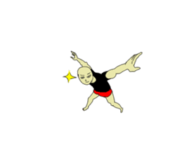 Only for bald man sticker #15587742