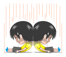 Young Boy&Boy BNG sticker #15588204