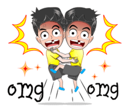 Young Boy&Boy BNG sticker #15588209