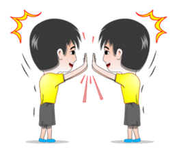 Young Boy&Boy BNG sticker #15588210