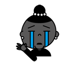 Miss Black Face sticker #15588422