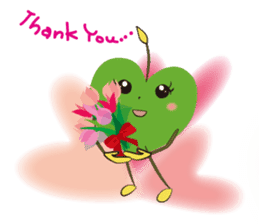 Alien Kyun chan who is in love in Earth sticker #15588516