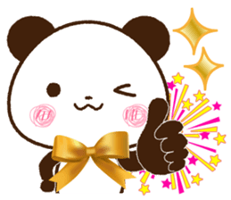 Large letters that stand out!7 sticker #15588549