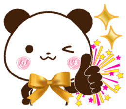 Large letters that stand out!7 sticker #15588549