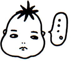 BABY TOU'S STICKER sticker #15589364