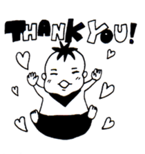 BABY TOU'S STICKER sticker #15589384