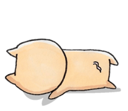 Negative Pig Pork Belly sticker #15589601