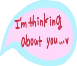 English messages sticker sticker #15589627