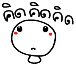 Easy drawing art sticker #15589946