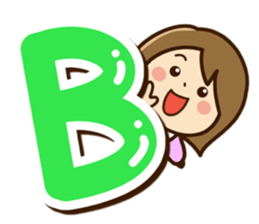 Cute mama sticker (Alphabet version) sticker #15589987