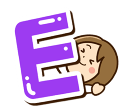 Cute mama sticker (Alphabet version) sticker #15589990