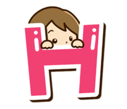 Cute mama sticker (Alphabet version) sticker #15589993
