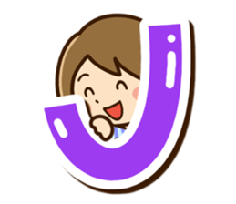 Cute mama sticker (Alphabet version) sticker #15589995