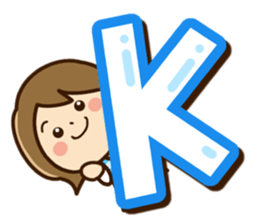 Cute mama sticker (Alphabet version) sticker #15589996