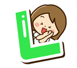 Cute mama sticker (Alphabet version) sticker #15589997