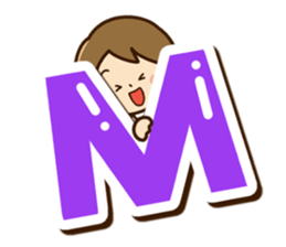 Cute mama sticker (Alphabet version) sticker #15589998
