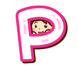 Cute mama sticker (Alphabet version) sticker #15590001