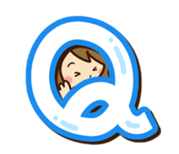 Cute mama sticker (Alphabet version) sticker #15590002
