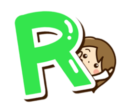 Cute mama sticker (Alphabet version) sticker #15590003