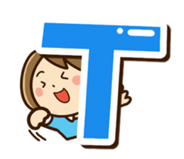 Cute mama sticker (Alphabet version) sticker #15590005