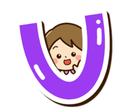 Cute mama sticker (Alphabet version) sticker #15590006