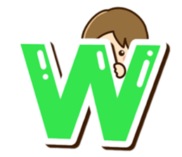 Cute mama sticker (Alphabet version) sticker #15590008