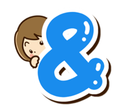 Cute mama sticker (Alphabet version) sticker #15590013