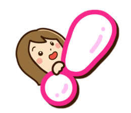 Cute mama sticker (Alphabet version) sticker #15590017