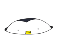 HAPPY FAT penguin sticker #15591084