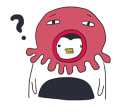 HAPPY FAT penguin sticker #15591088