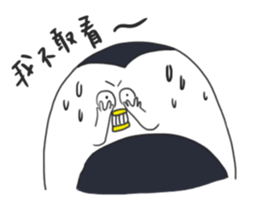 HAPPY FAT penguin sticker #15591097