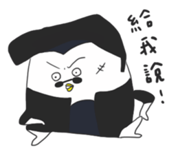 HAPPY FAT penguin sticker #15591101