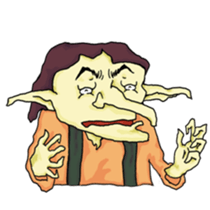 Magical Creatures - Goblins, Elfs, Orcs sticker #15591172