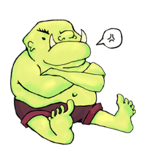 Magical Creatures - Goblins, Elfs, Orcs sticker #15591174