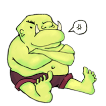 Magical Creatures - Goblins, Elfs, Orcs sticker #15591174