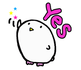Baby owl (English) sticker #15592668